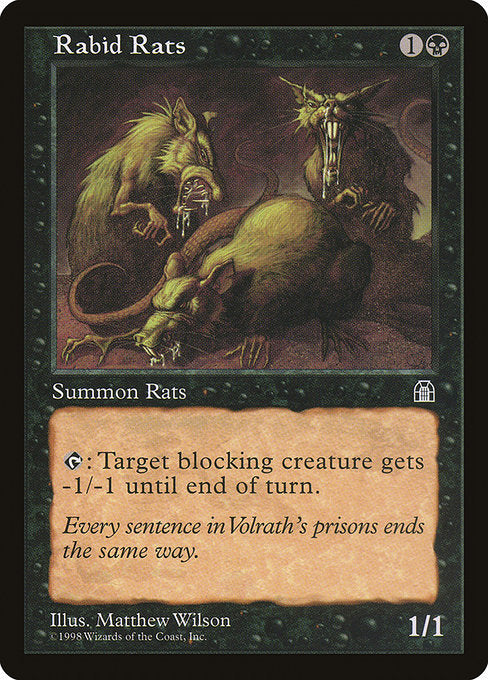 Rabid Rats (67) [Stronghold]