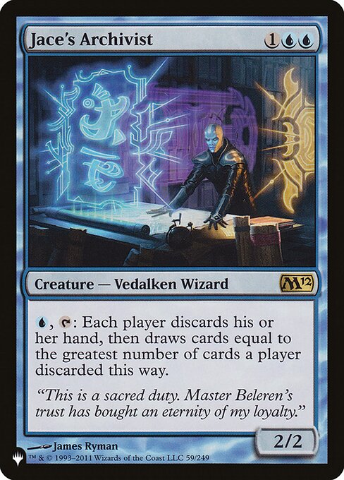 Jace's Archivist (M12-59) [The List]