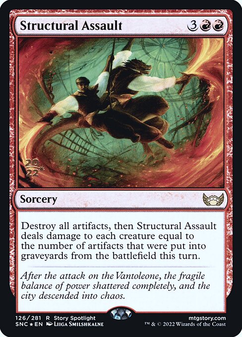 Structural Assault (126s) [Streets of New Capenna Promos]