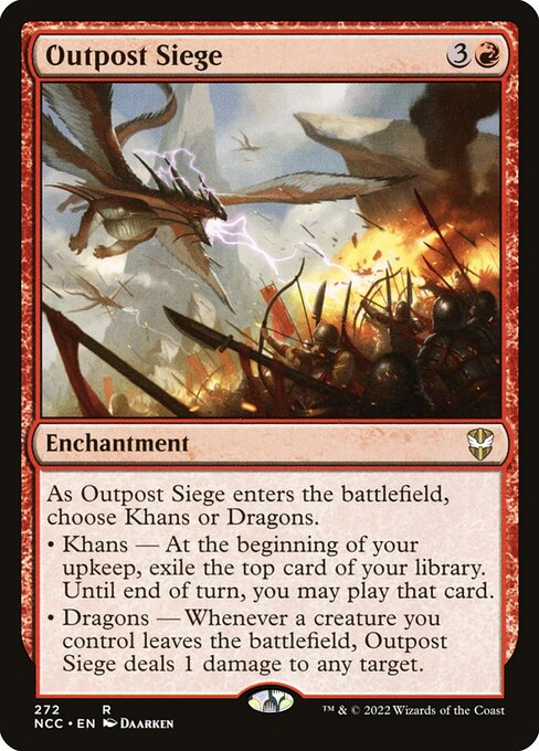 Outpost Siege (272) [New Capenna Commander]