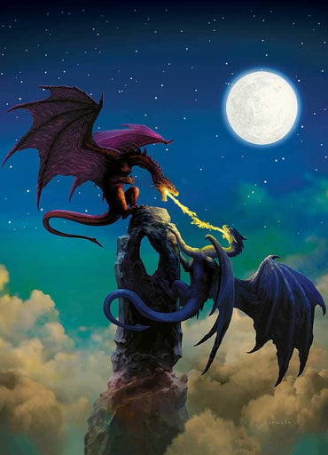 1000pc Fire Swords Puzzle image 1