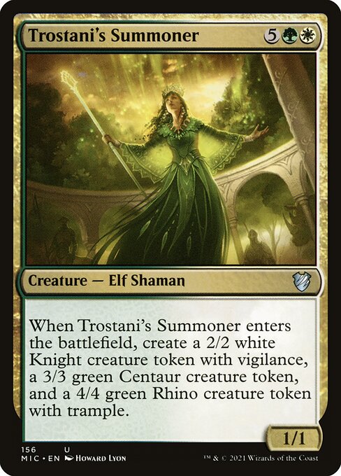 Trostani's Summoner (156) [Midnight Hunt Commander]