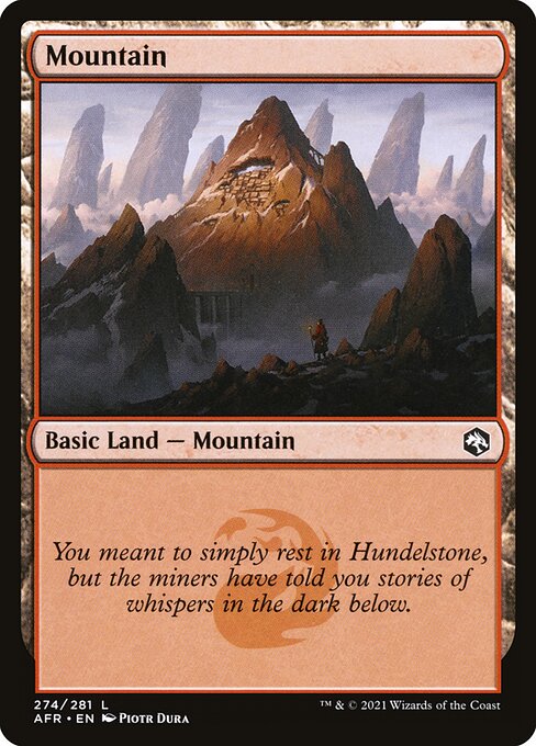 Mountain (274) [Adventures in the Forgotten Realms]