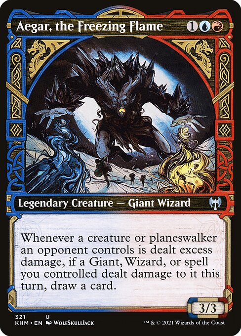 Aegar, the Freezing Flame (321) [Kaldheim] [Showcase]