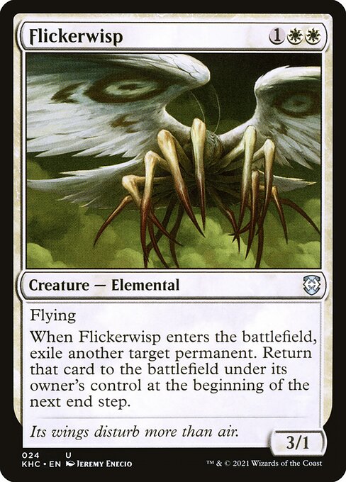 Flickerwisp (24) [Kaldheim Commander]