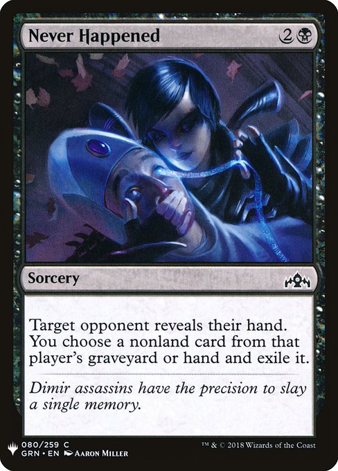 Never Happened (GRN-80) [The List]