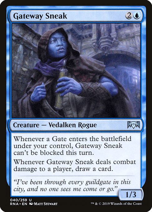Gateway Sneak (40) [Ravnica Allegiance]