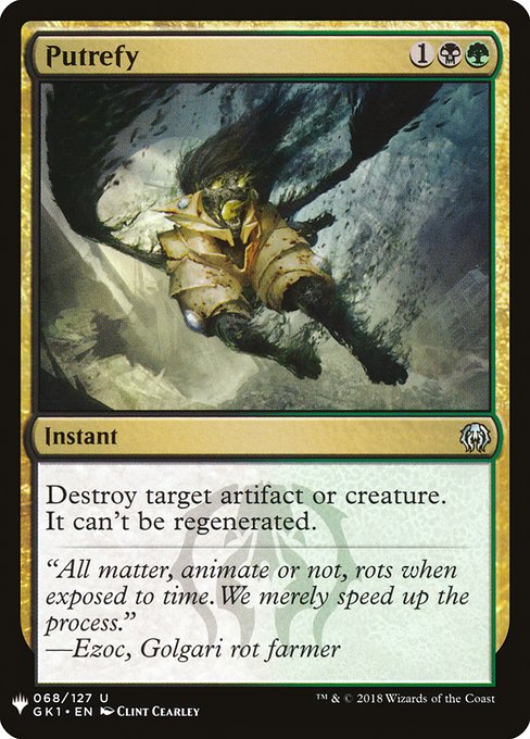 Putrefy (GK1-68) [The List]