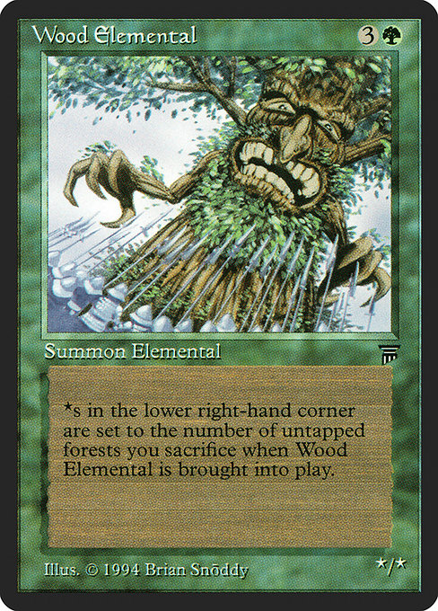 Wood Elemental (215) [Legends]