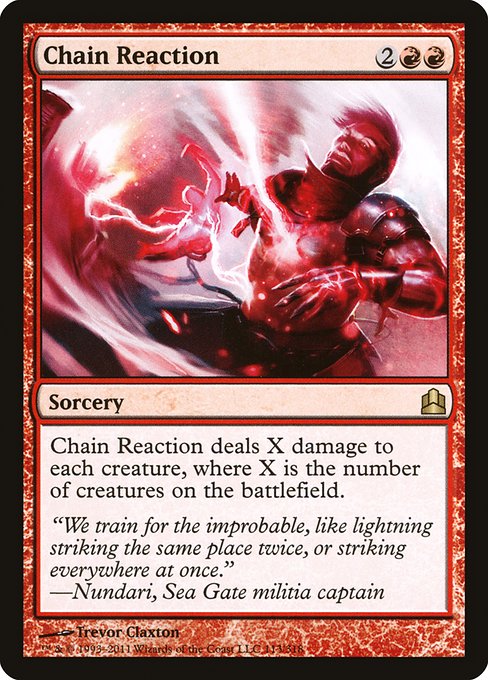Chain Reaction (113) [Commander 2011]