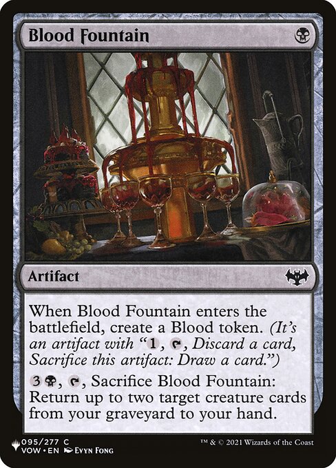 Blood Fountain (VOW-95) [The List]