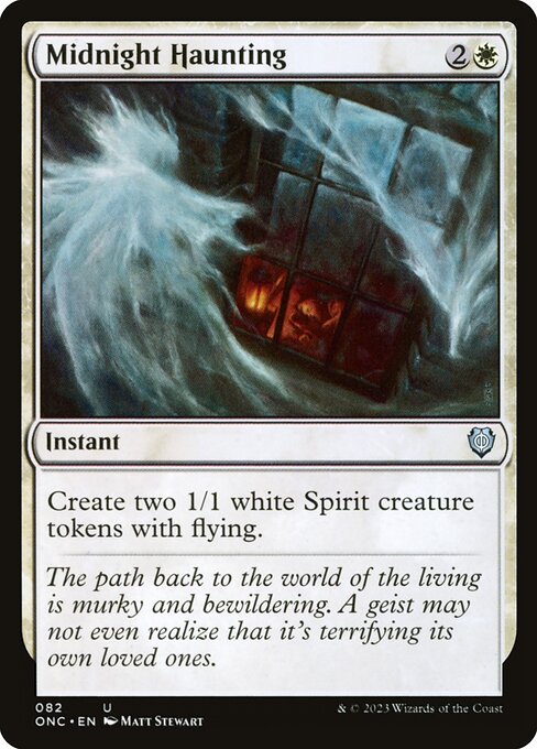 Midnight Haunting (82) [Phyrexia: All Will Be One Commander]
