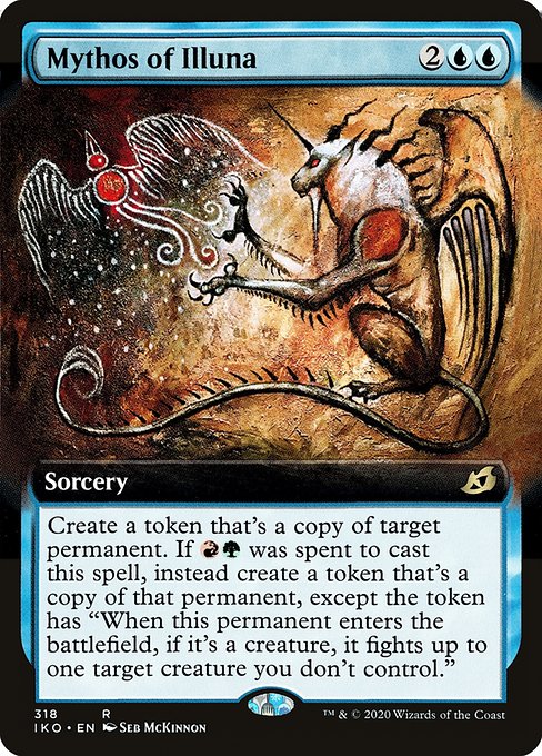 Mythos of Illuna (318) [Ikoria: Lair of Behemoths] [Extended Art]