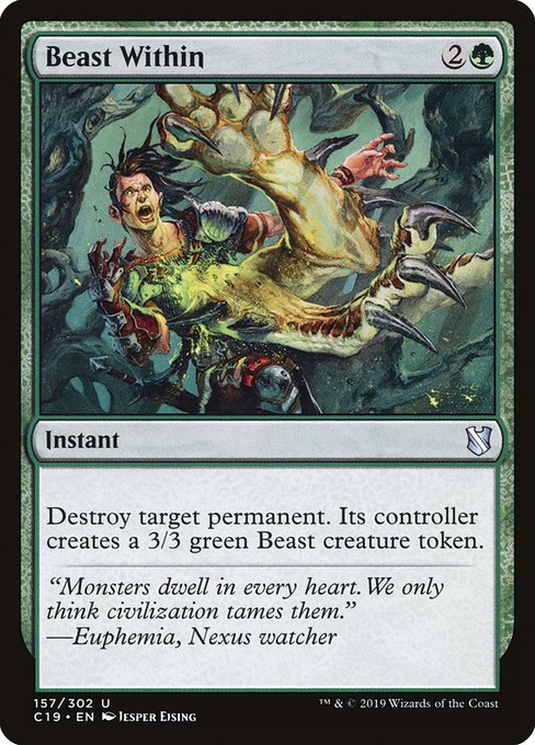 Beast Within (157) [Commander 2019]