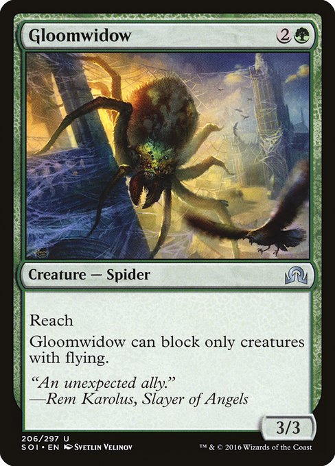 Gloomwidow (206) [Shadows over Innistrad]
