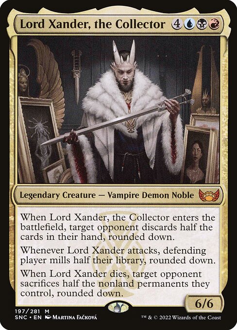 Lord Xander, the Collector (197) [Streets of New Capenna]