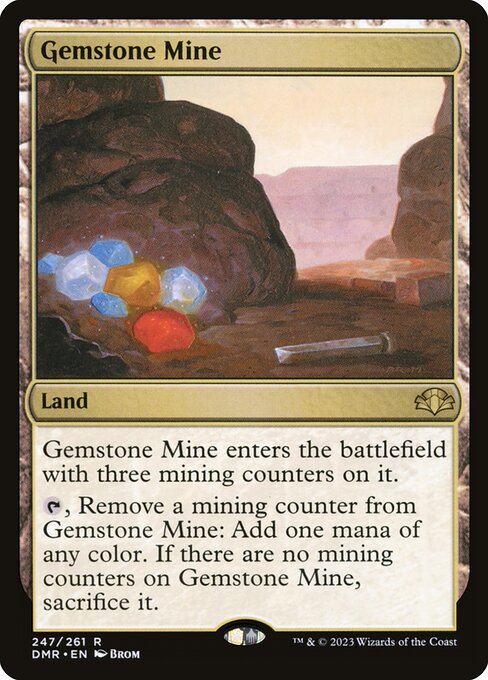 Gemstone Mine (247) [Dominaria Remastered]