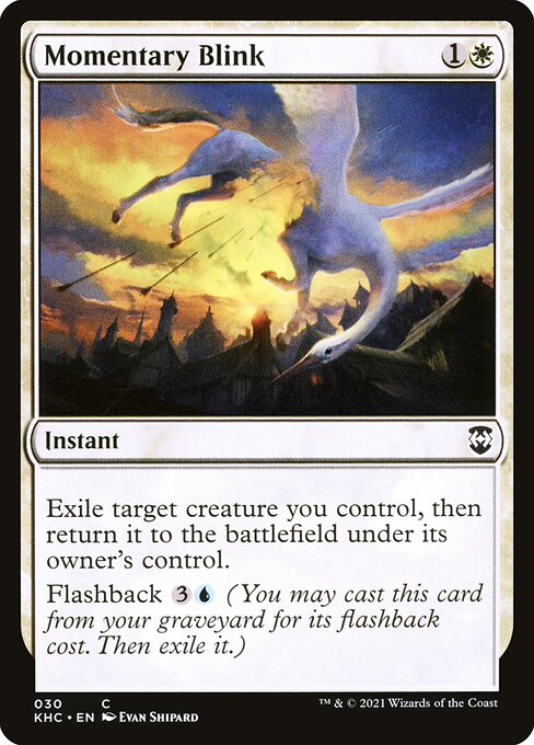 Momentary Blink (30) [Kaldheim Commander]