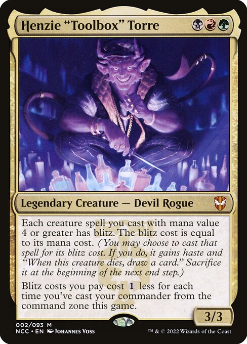 Henzie "Toolbox" Torre (2) [New Capenna Commander]