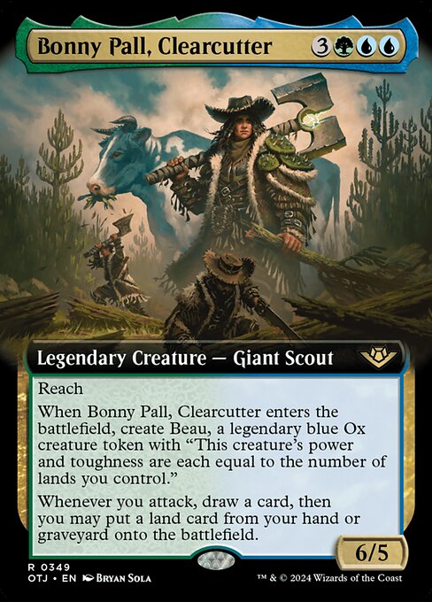 Bonny Pall, Clearcutter (349) [Outlaws of Thunder Junction]