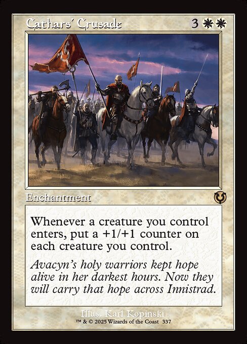 Cathars' Crusade (337) [Innistrad Remastered]