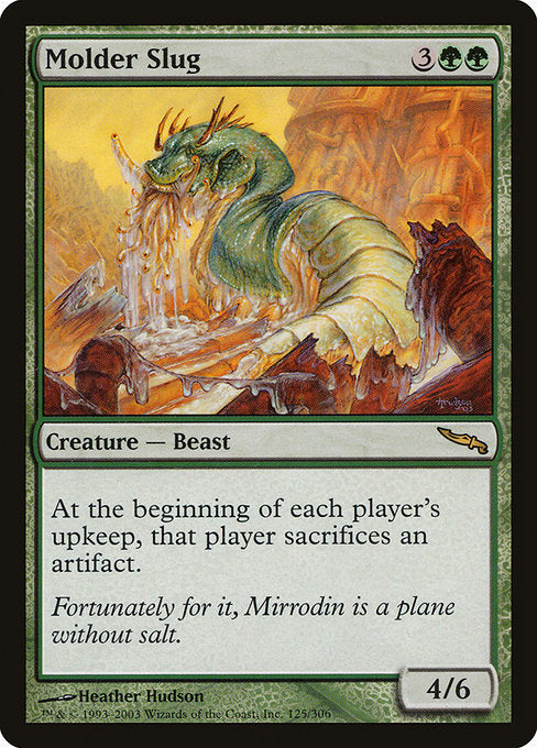 Molder Slug (125) [Mirrodin]