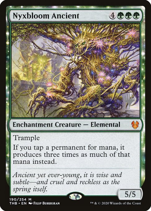 Nyxbloom Ancient (190p) [Theros Beyond Death Promos]