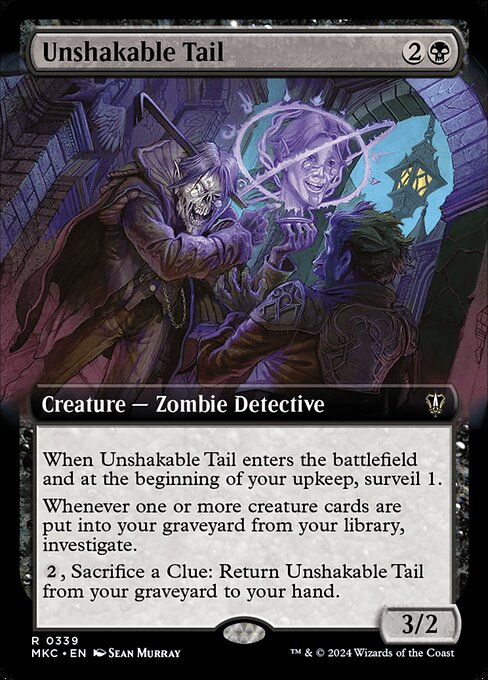 Unshakable Tail (339) [Murders at Karlov Manor Commander] [Extended Art]