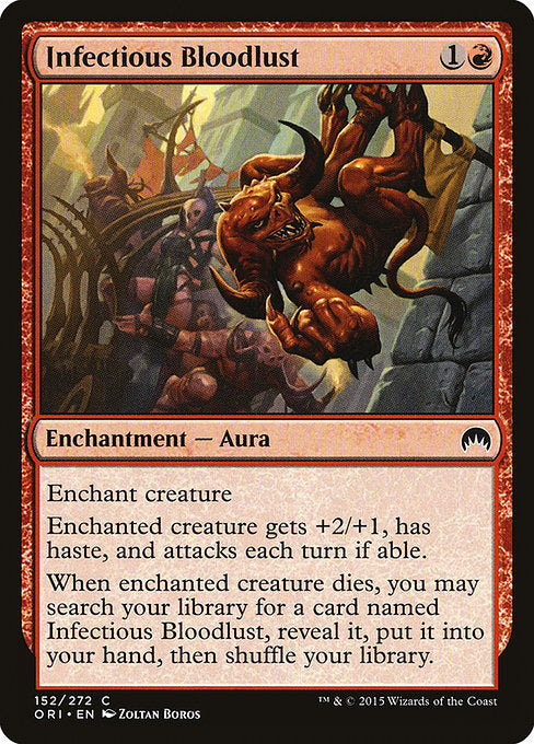 Infectious Bloodlust (152) [Magic Origins]