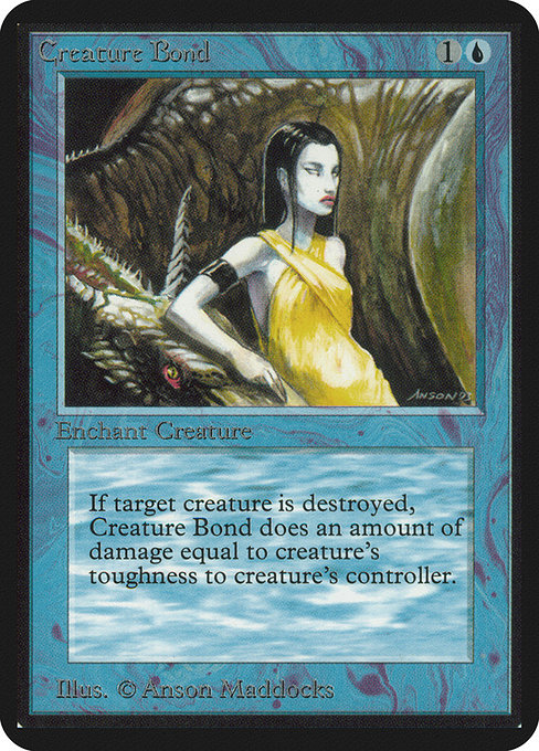 Creature Bond (55) [Limited Edition Alpha]