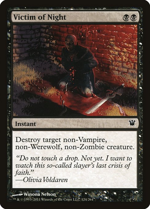 Victim of Night (124) [Innistrad]