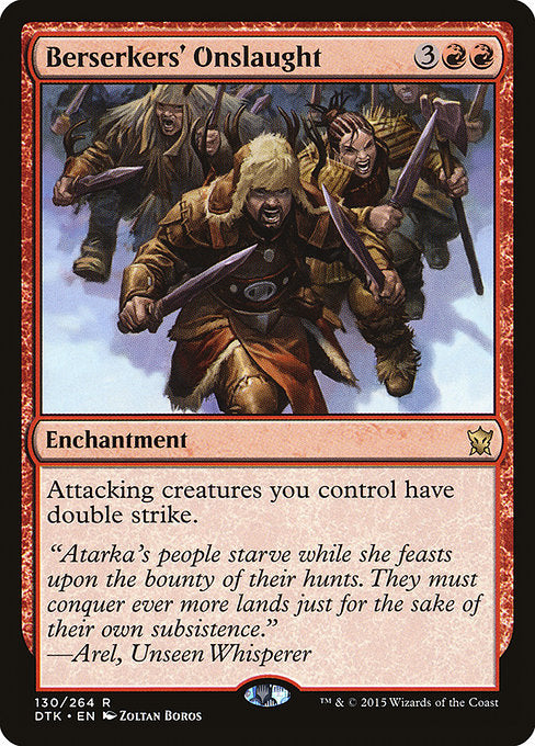 Berserkers' Onslaught (130) [Dragons of Tarkir]