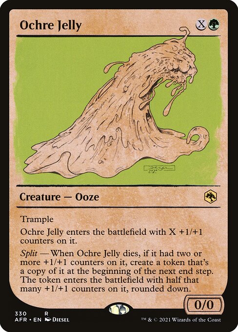 Ochre Jelly (330) [Adventures in the Forgotten Realms] [Showcase]