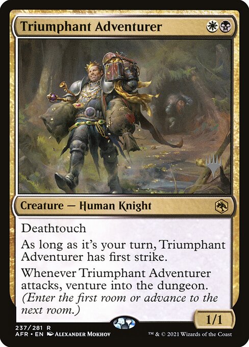 Triumphant Adventurer (237p) [Adventures in the Forgotten Realms Promos]