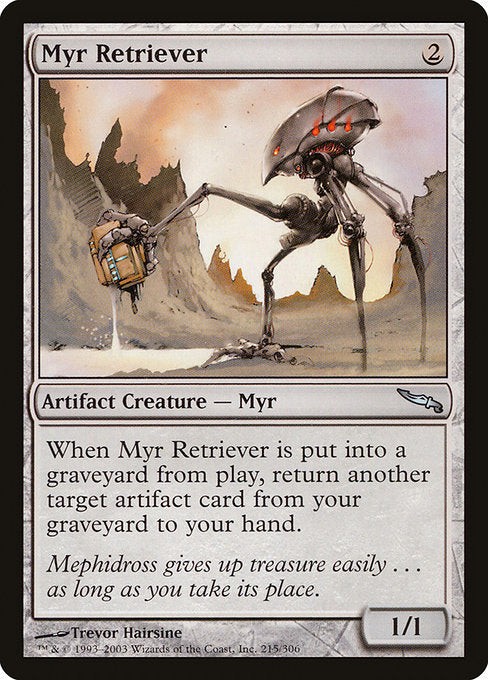 Myr Retriever (215) [Mirrodin]