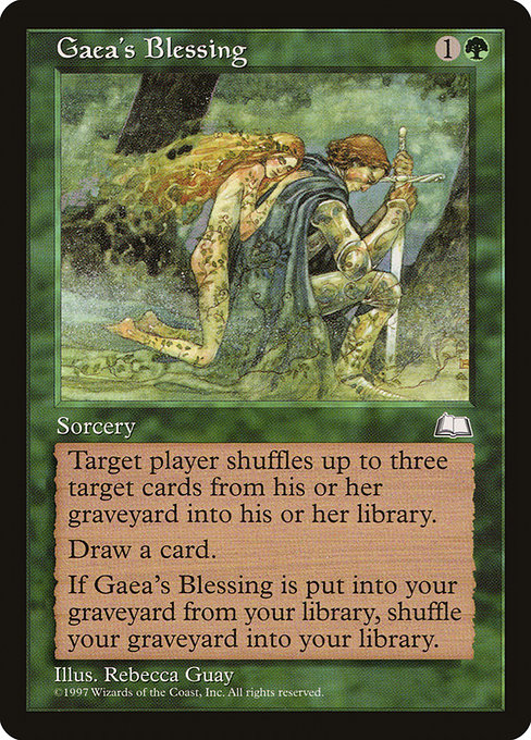 Gaea's Blessing (129) [Weatherlight]