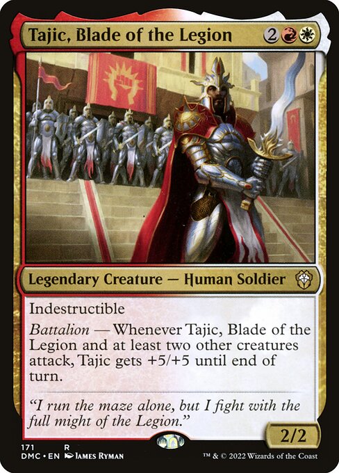 Tajic, Blade of the Legion (171) [Dominaria United Commander]