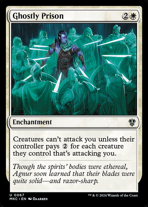 Ghostly Prison (67) [Murders at Karlov Manor Commander]