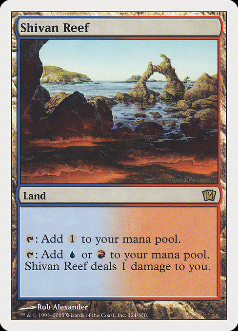 Shivan Reef (324) [Ninth Edition]