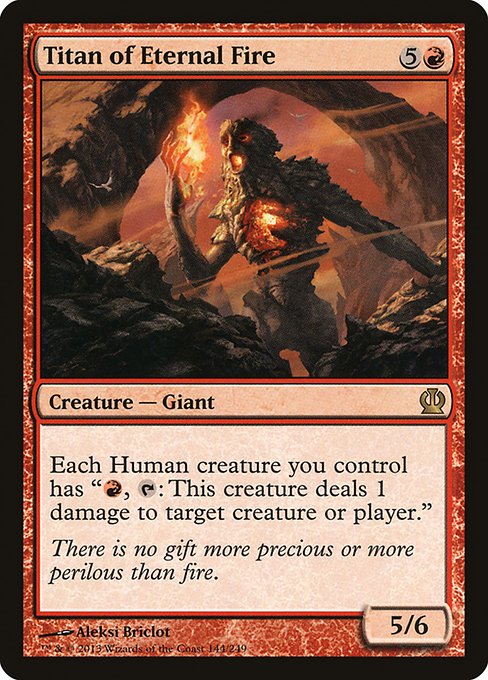Titan of Eternal Fire (144) [Theros]