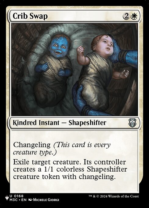 Crib Swap (M3C-168) [The List]
