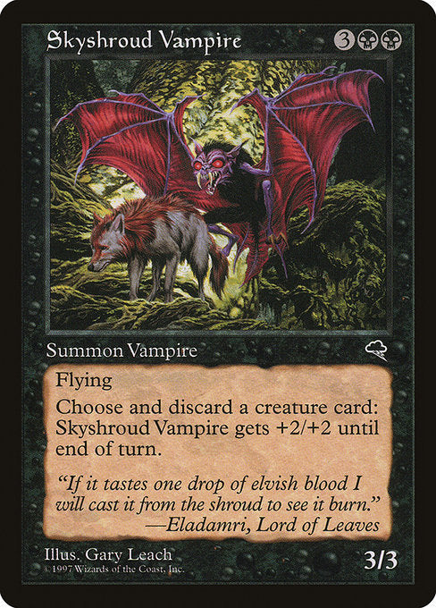 Skyshroud Vampire (157) [Tempest]