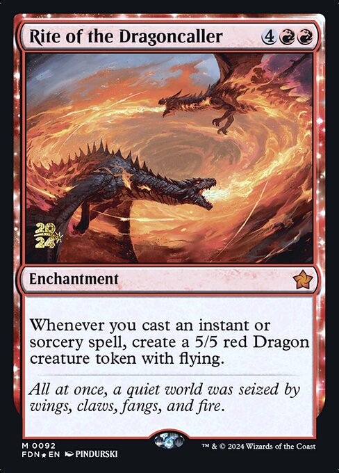Rite of the Dragoncaller (92s) [Foundations Promos]