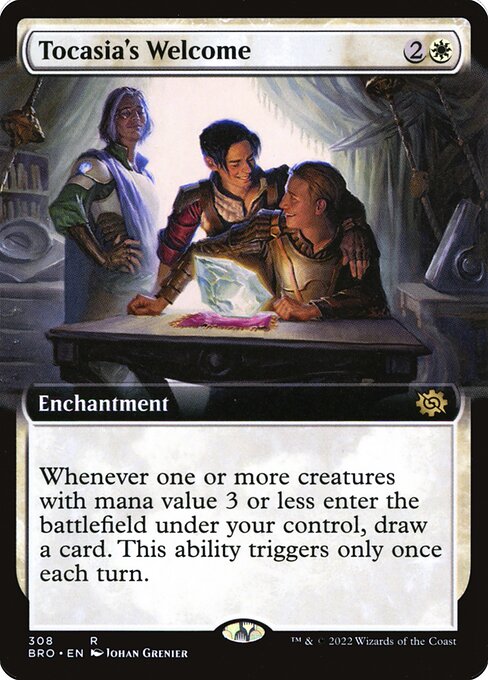 Tocasia's Welcome (308) [The Brothers' War] [Extended Art]