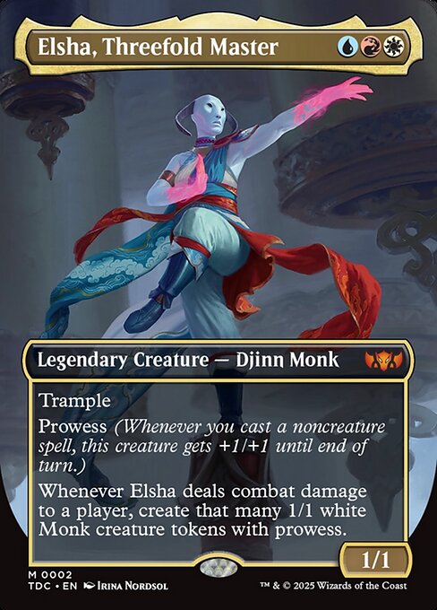 Elsha, Threefold Master (2) [Tarkir: Dragonstorm Commander]