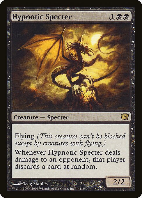 Hypnotic Specter (141★) [Ninth Edition]