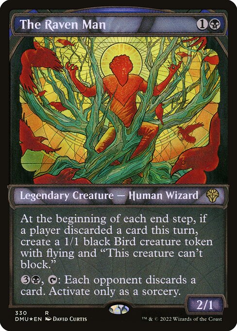 The Raven Man (330) [Dominaria United] [Showcase]