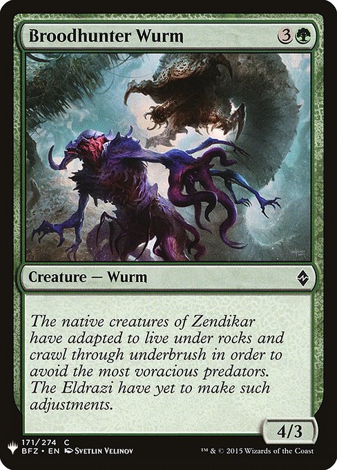 Broodhunter Wurm (BFZ-171) [The List]