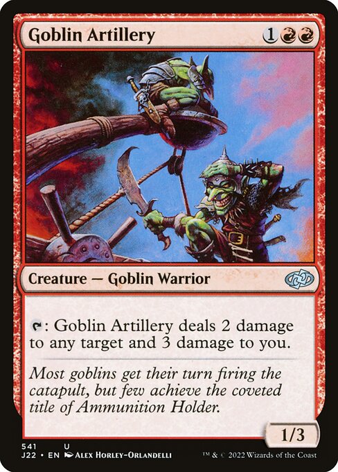 Goblin Artillery (541) [Jumpstart 2022]