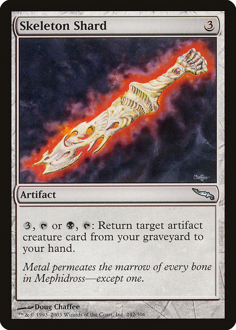 Skeleton Shard (242) [Mirrodin]